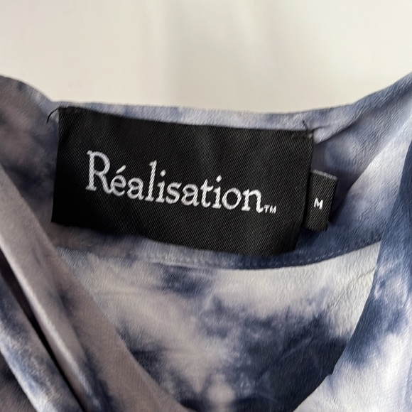 REALISATION PAR Montague size medium tie dye silk dress - Picture 3 of 4